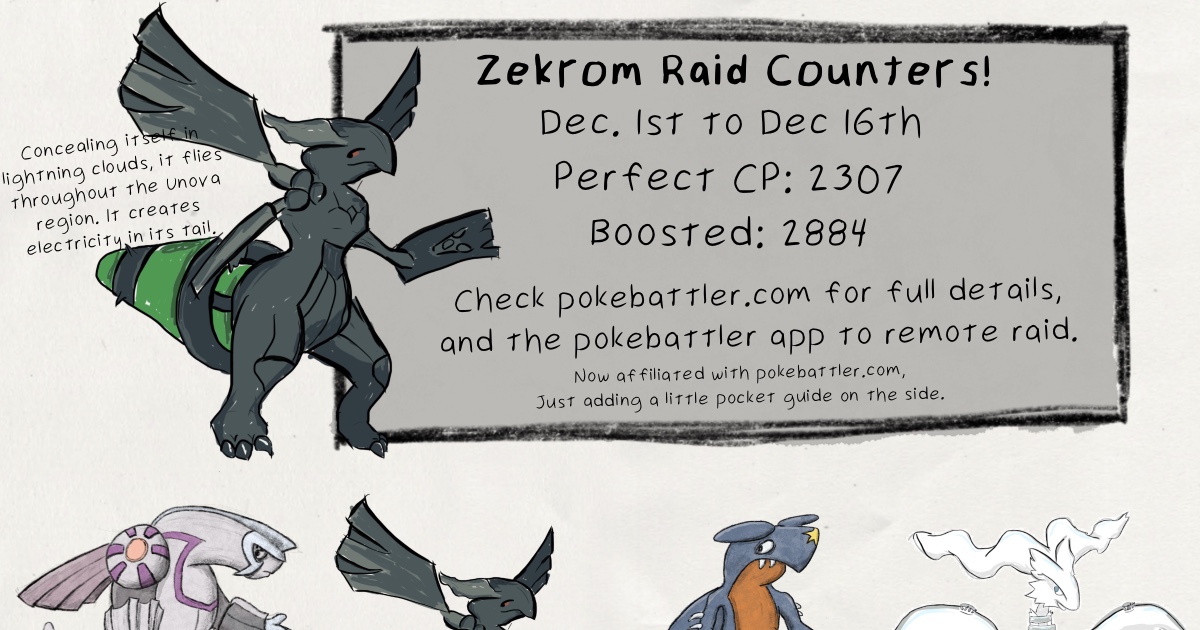 Download Zekrom Infographic