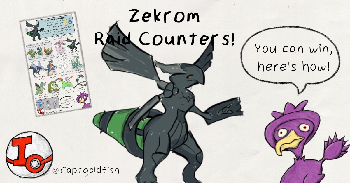 Zekrom - Pokemon Go