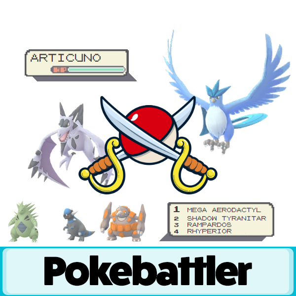Shadow Articuno Counters - Pokemon GO Pokebattler