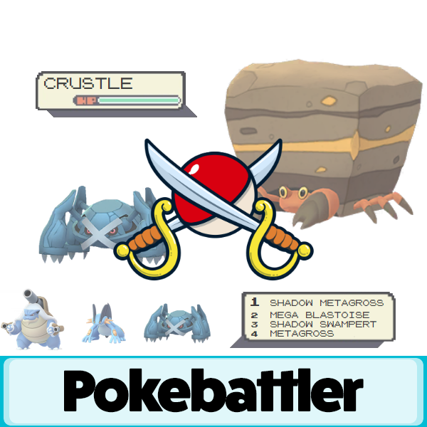 Crustle Counters - Pokemon GO Pokebattler