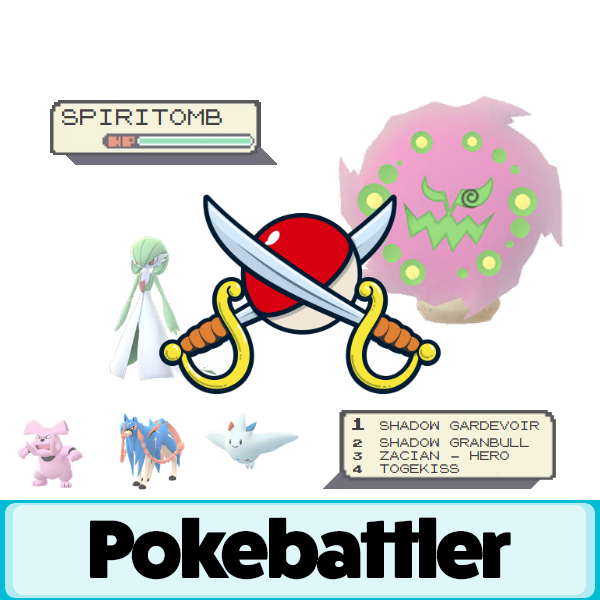 Spiritomb Counters - Pokemon GO Pokebattler