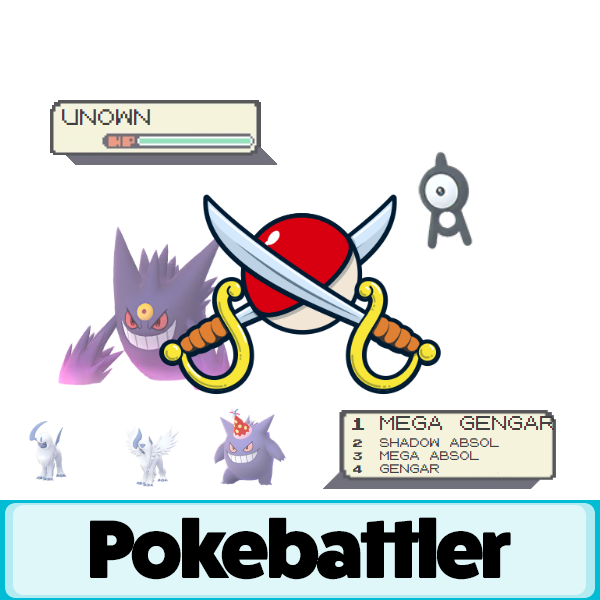 Unown Counters - Pokemon GO Pokebattler