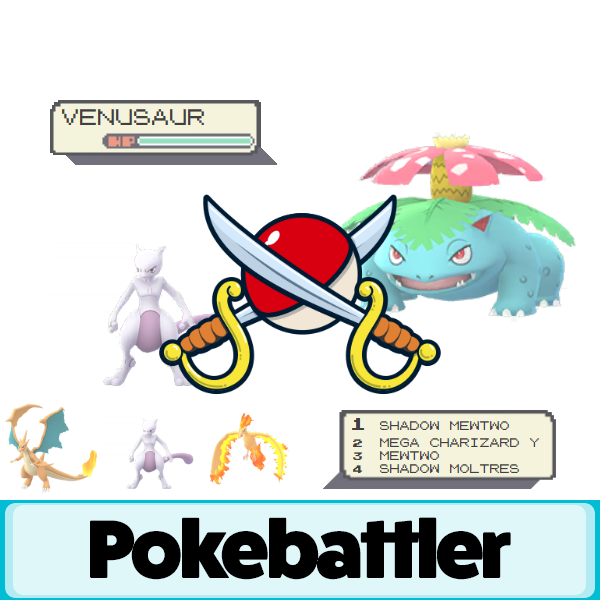 Mewtwo and Mega Venusaur raid guides. Top general non shadow counters via  pokebattler.com : r/TheSilphRoad