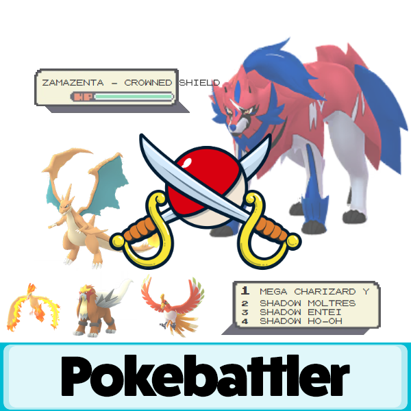 Pokemon Moncolle Poke Del-Z Zamazenta (Crowned Shield) 